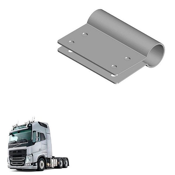 Abraçadeira Longa Suporte Paralama Volvo Fh Nh Original