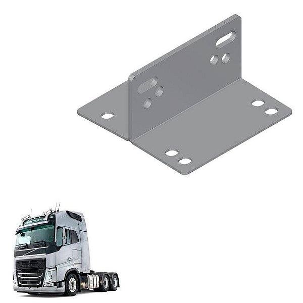 Suporte Abraçadeira Longa Volvo Fh Nh Original 8122465