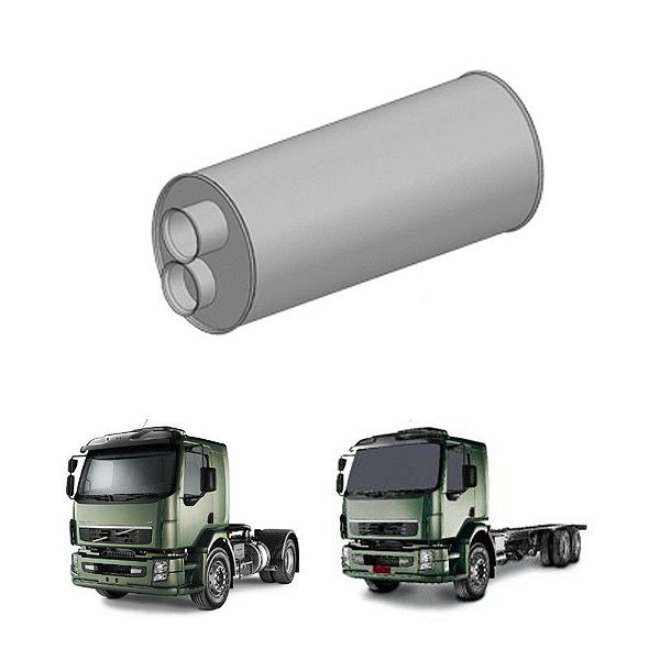 Silencioso Volvo Vm 23 Sistema Original 20527224 Euro 3