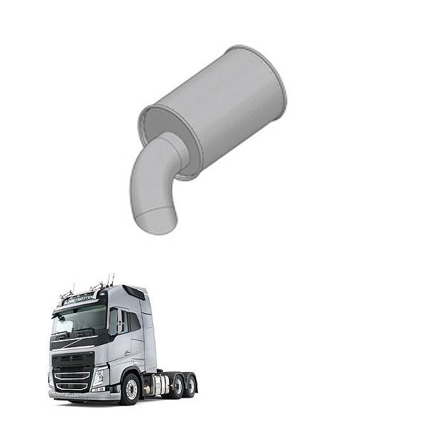 Silencioso Volvo Fm Sistema Original 20564260 Euro 5
