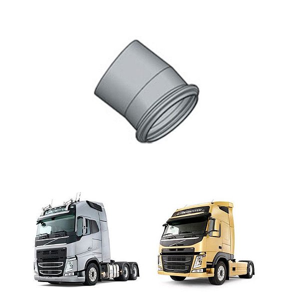 Tubo Entrada Silencioso Volvo Fh 12e Fm 12c Original 1626097