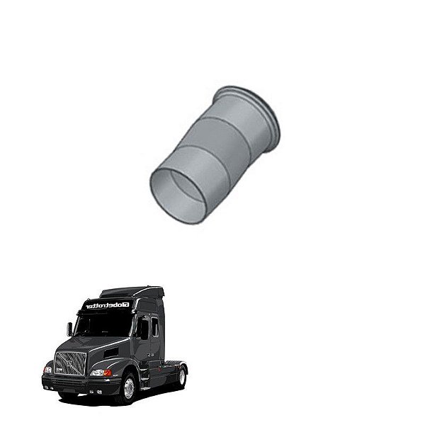 Tubo Entrada Silencioso Volvo Nh 2000 Original 8122543