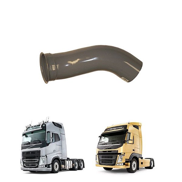 Tubo Saída Motor Volvo Fh Original 1629939 - 5 Polegadas