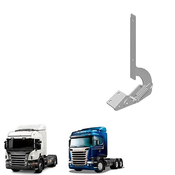 Dobradiça Grade Inferior Radiador Scania P G R 1381480 Ld