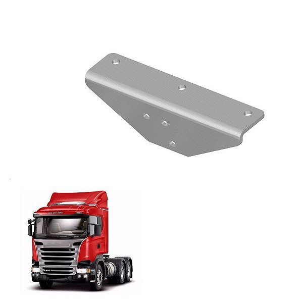 Chapa Suporte Paralama Tração Scania S4 Le Original 1888575