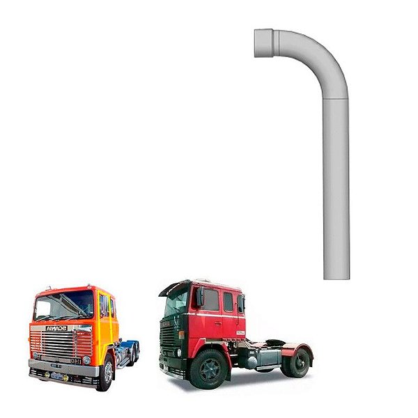 Tubo Terminal Original Scania Lk Lks 140 4 Polegadas 207735