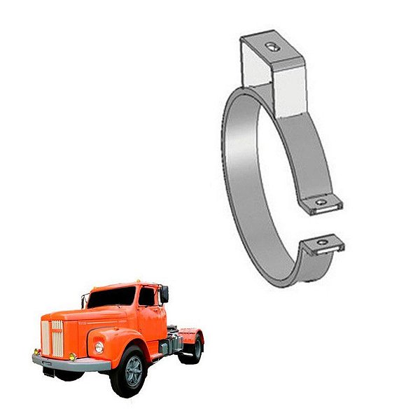 Cinta Original Silencioso Scania 111 Codigo Original 240598