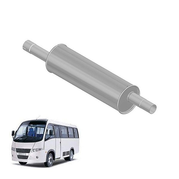 Silencioso Agrale A6 2.1/2 Polegadas Codigo 6007001660009