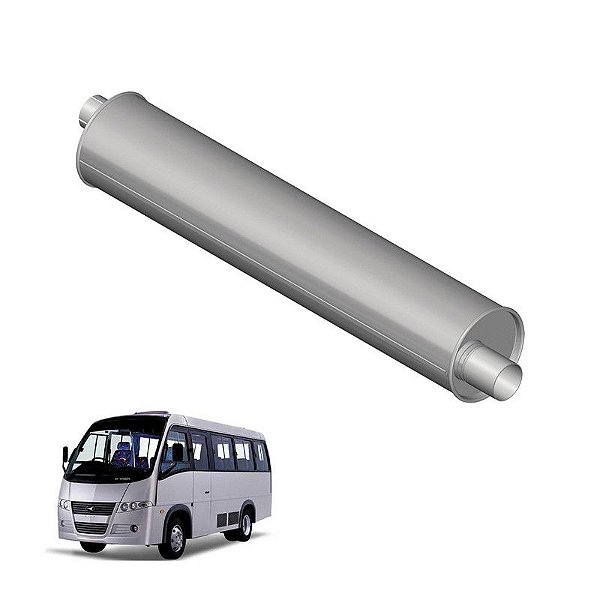 Silencioso Agrale W8/A8 Entrada 2.1/2 Polegada 6007001675007