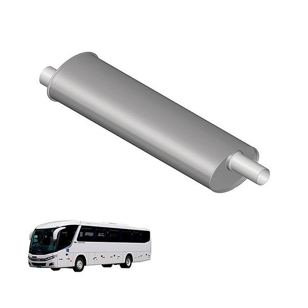 Silencioso Agrale Ma 12.0 - 3 Polegadas Cod 6012001067007