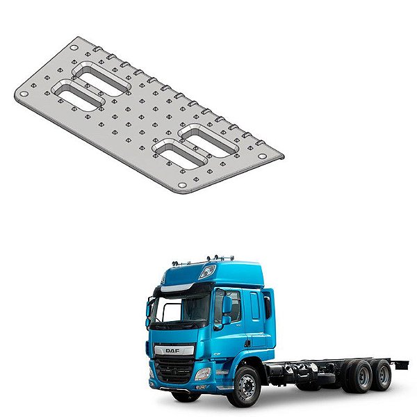 Estribo DAF CF Superior Lado Direito Esquerdo Cod - 750899