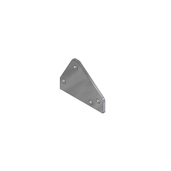 Base Paralama Volvo FH Suporte Traçao Dianteiro 1079986