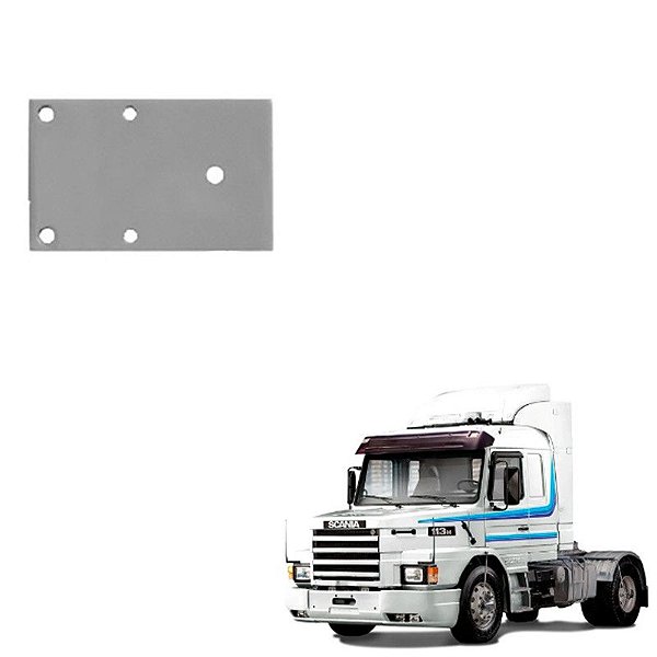 Chapa Apoio Scania 112 113 Cod Original 1677334