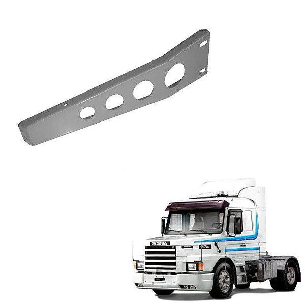 Suporte Parachoque Scania 113 Curvo Lado Esquerdo