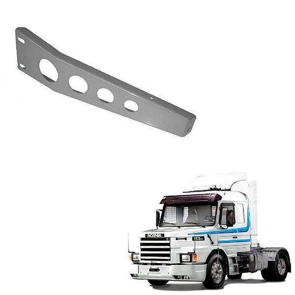 Suporte Parachoque Scania 113 Curvo Lado Direito