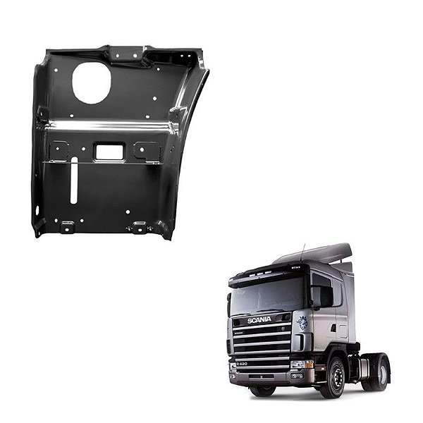 Chapa Estribo Scania Serie 5 2009 2010 2011 2012 L Esquerdo