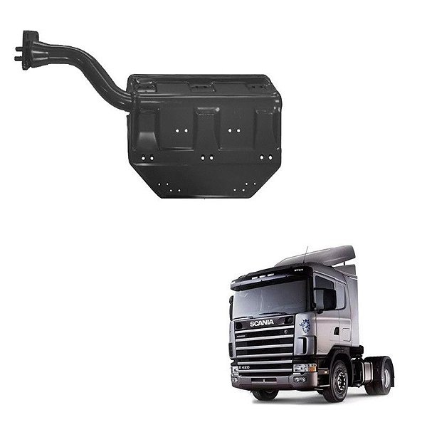 Suporte Traçao Traseira Scania Serie 5 Lado Direito Reforço