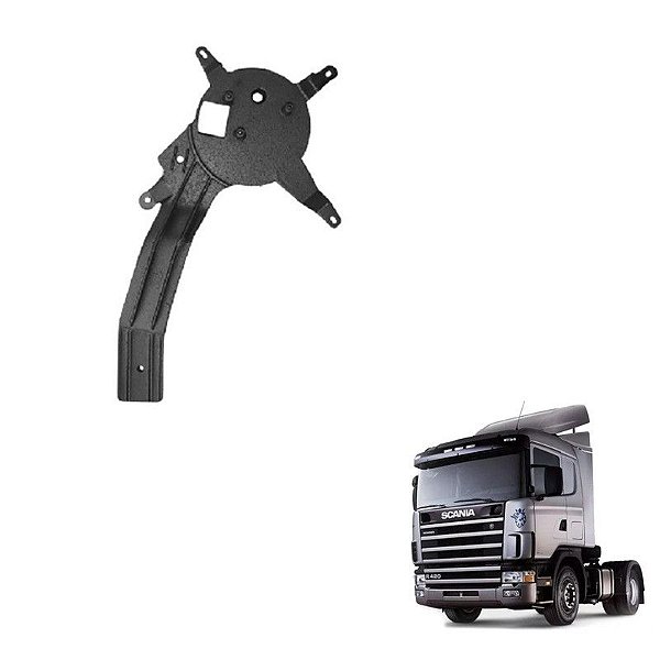 Suporte Espelho Scania Serie 4 5 Retrovisor Auxiliar Direito
