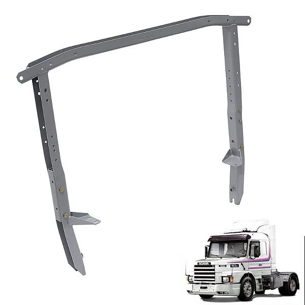 Cavalete Radiador Scania T 112 / T 113 Com Reforço