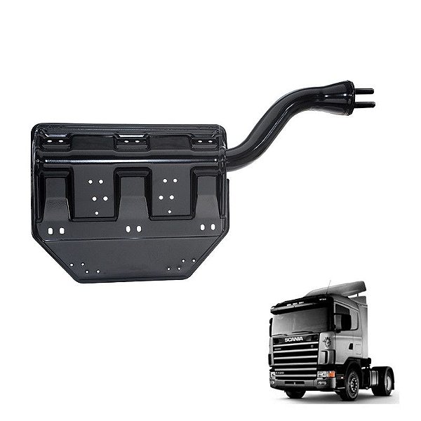 Suporte Paralama Traseiro Scania S4 S5 Lad Esquerdo 1457893