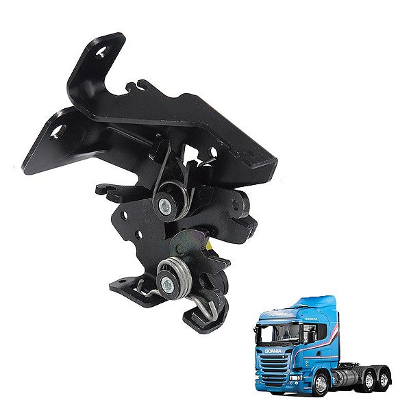 Trava Grade Frontal Superior Scania Lado E Codigo 1902355