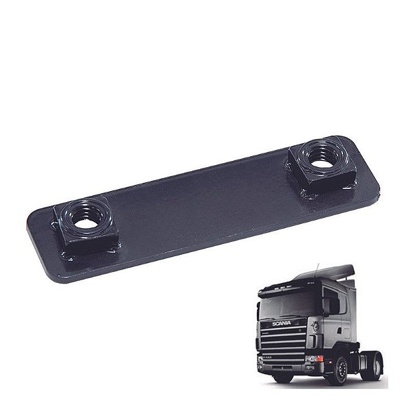 Chapa Abraçadeira Paralama Scania 124 Cod Original 1888580