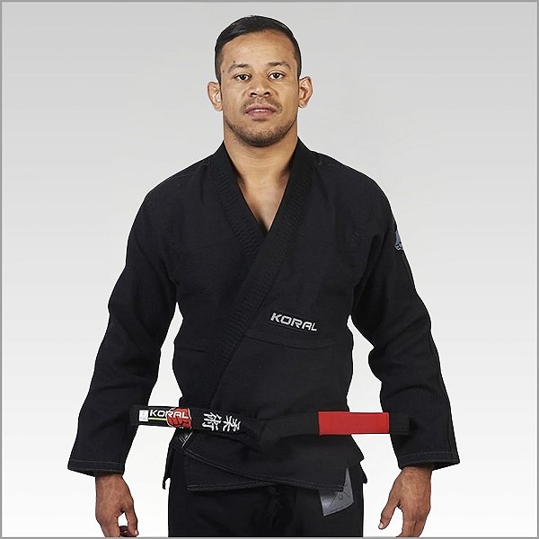 Kimono Jiu Jitsu Preto Royal Koral - Legacy