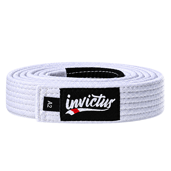 Faixa Branca Jiu Jitsu - Invictus -.