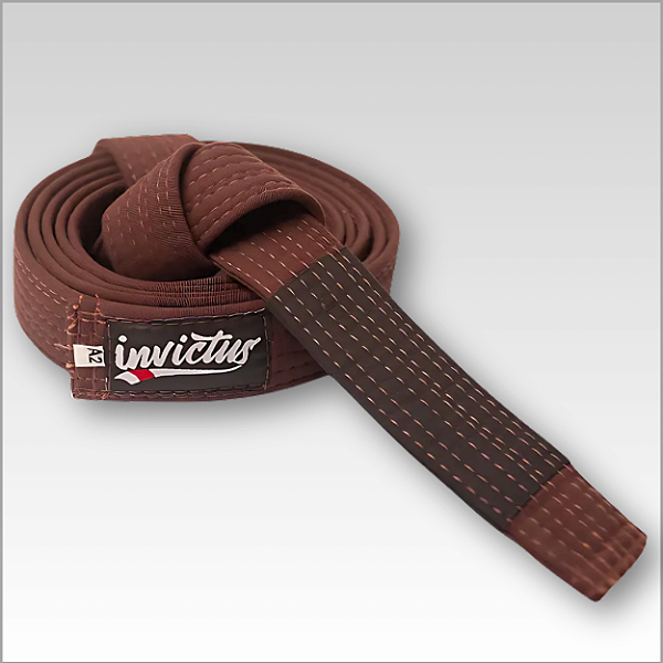 Faixa Jiu Jitsu Invictus - Marrom