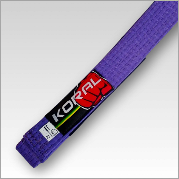 Faixa Koral Jiu Jitsu - Roxo