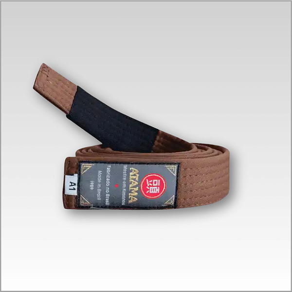 Faixa Jiu Jitsu Atama - Marrom