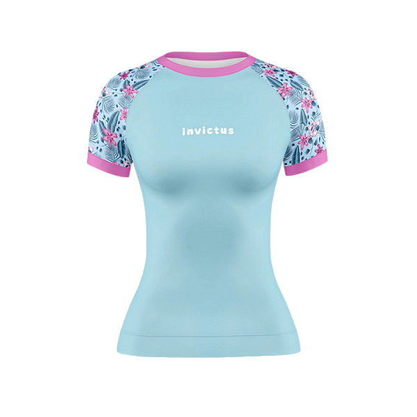 Rash Guard Feminina Flowers - Invictus