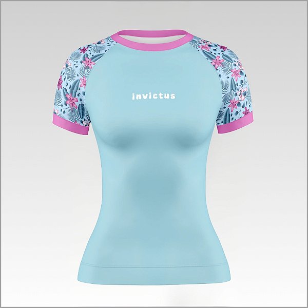 Rash Guard Feminina Flowers - Invictus