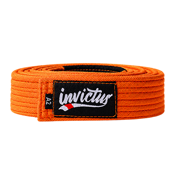 Faixa Infantil laranja Jiu Jitsu - Invictus
