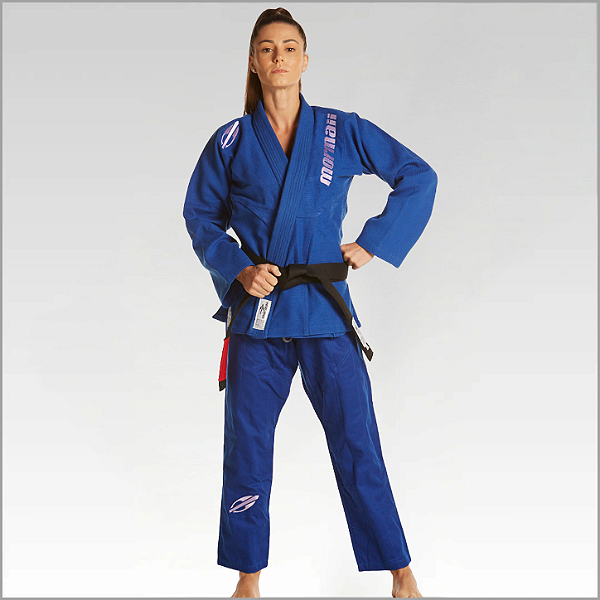 Kimono Azul Jiu Jitsu Feminino Ocean - Mormaii