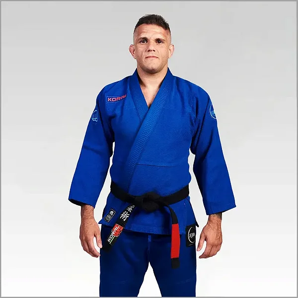 Kimono Azul Jiu Jitsu Koral Flow Trançado