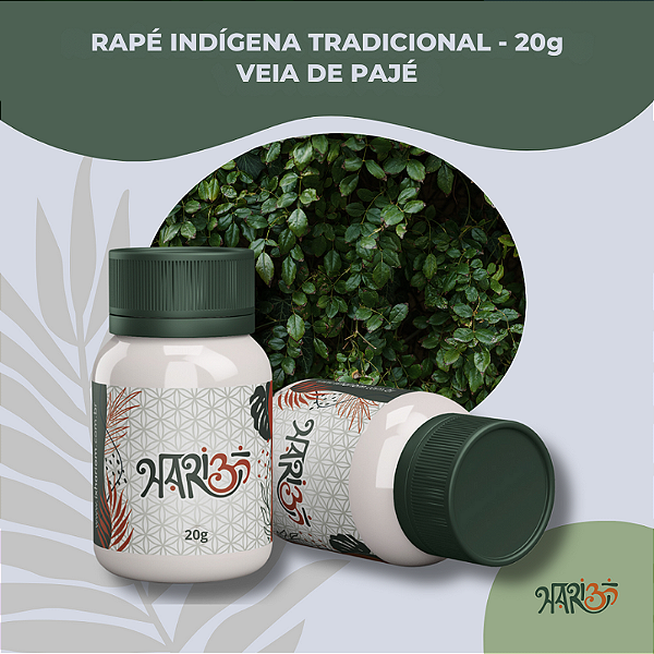 Veia de Pajé (Jibóia) - Rapé Indígena - HariOm