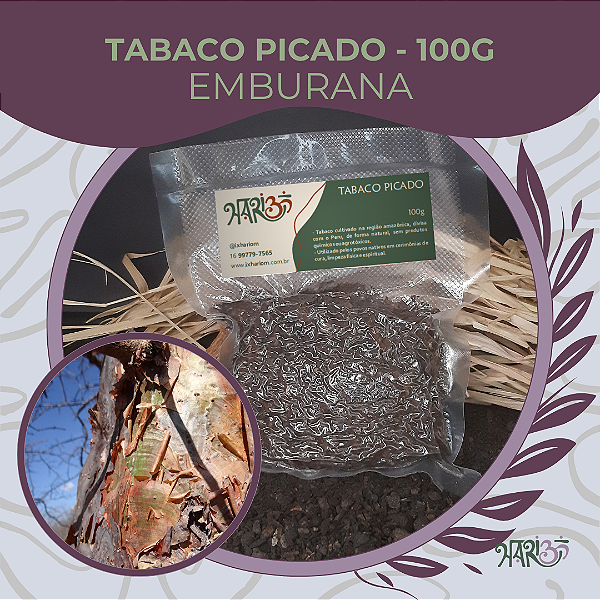 Tabaco com Emburana - Mói Picado