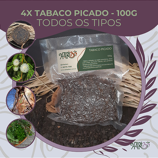Kit Tabacos Picados