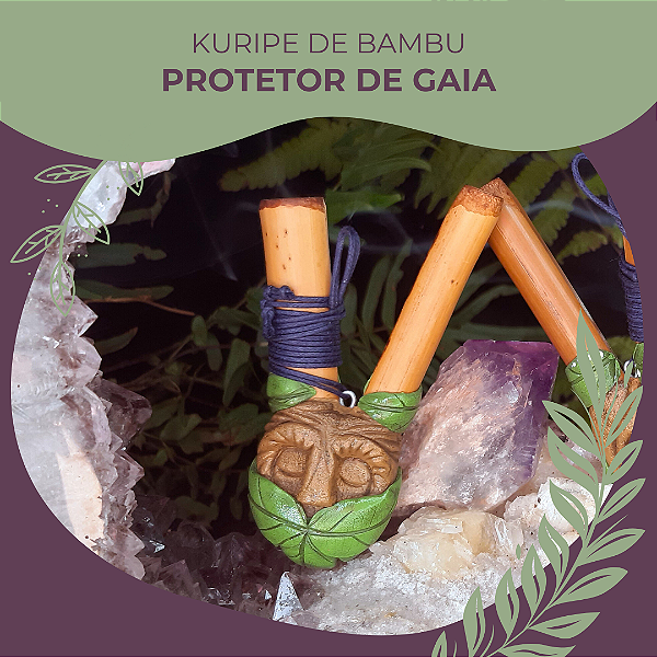 Kuripe Protetor de Gaia - Bambu