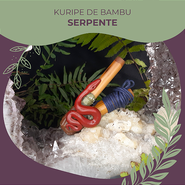 Kuripe Serpente - Bambu
