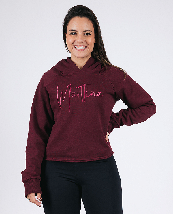 MOLETOM CROPPED