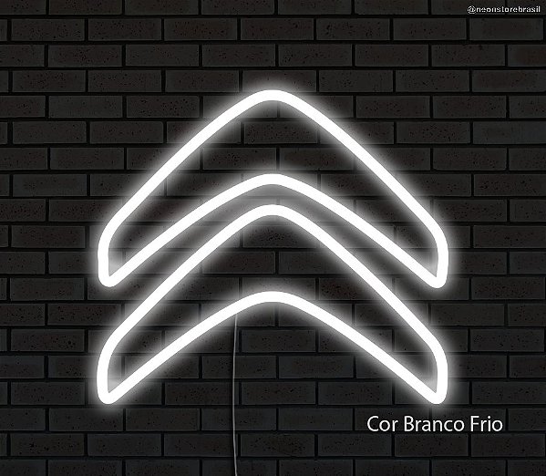 Citroen - Luminária em Neon de LED (A=18cm x L=20cm)