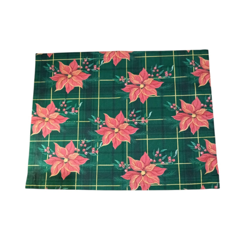 Lugares Mesa Natalino (KIT Americano, Guardanapo e Porta-Guardanapo)