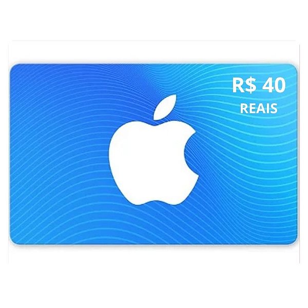 Cartão App Store 40 Reais - Código Digital