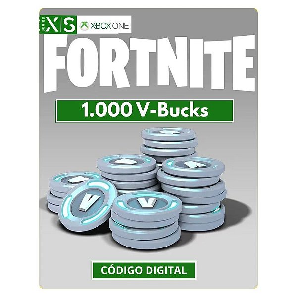 Fortnite 1.000 V-Bucks Xbox - Código Digital