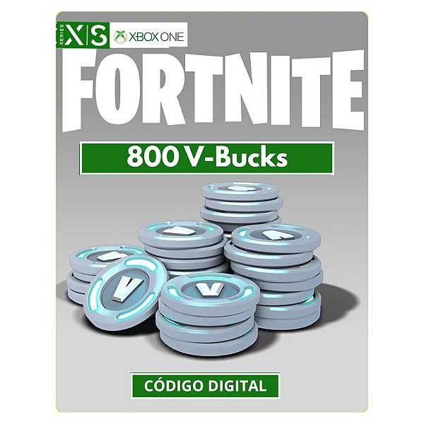 Fortnite 800 V-Bucks Xbox - Código Digital