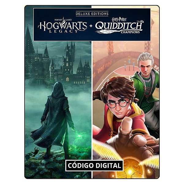 Edição Deluxe Hogwarts Legacy + Harry Potter: Campeões do Quadribol PS4 & PS5