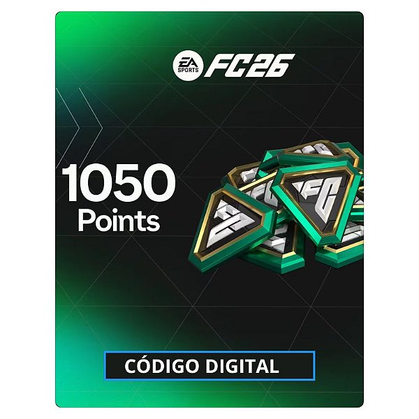 EA SPORTS FC 26 - 1.050 FC Points PS4 e PS5 Código Digital