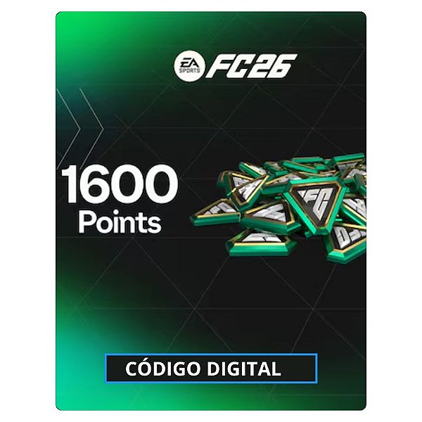 EA SPORTS FC 26 - 1.600 FC Points PS4 e PS5 Código Digital